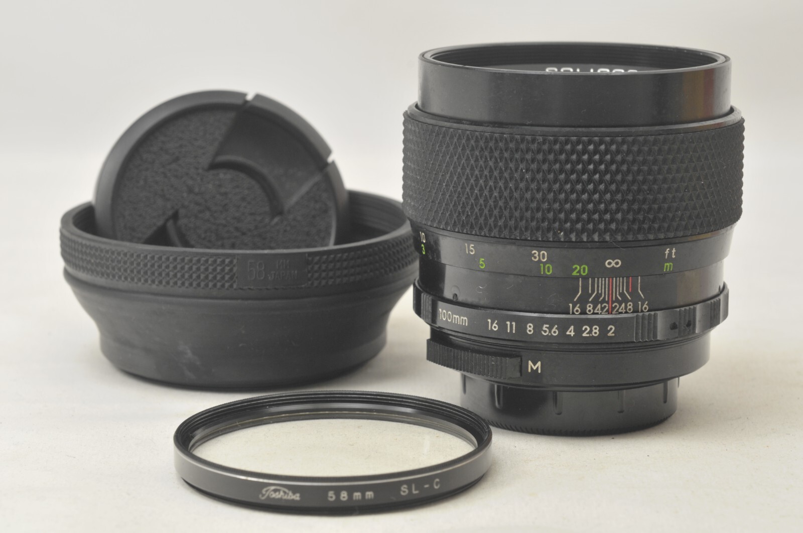 Auto Soligor 100mm F/2 Spiratone Pluracoat Minitel