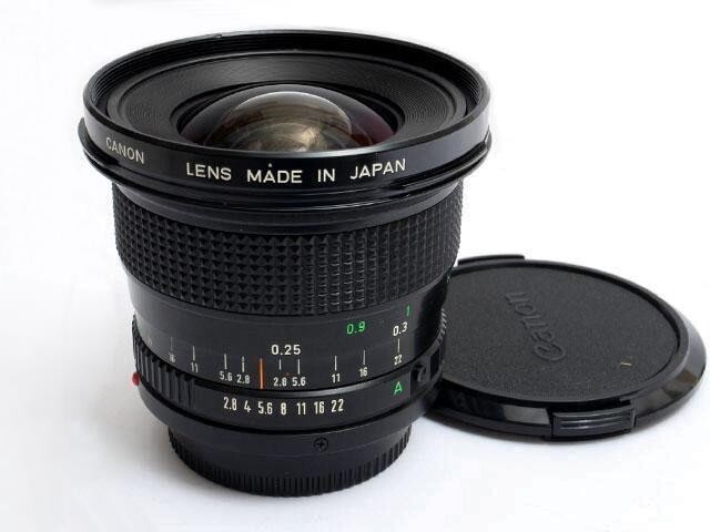 Canon FDn 20mm F/2.8