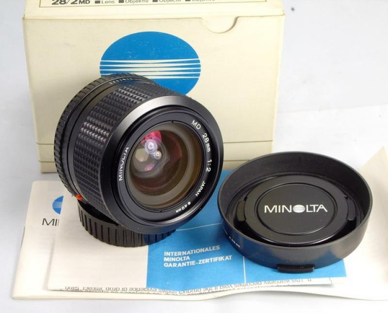 Minolta MD 28mm F/2