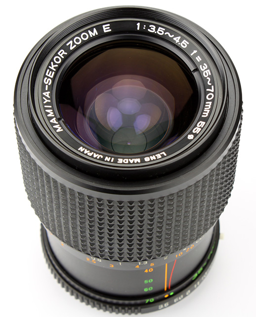 Mamiya-Sekor Zoom E 35-70mm F/3.5-4.5