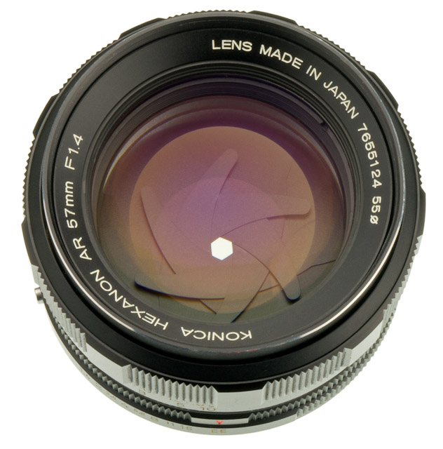 Konica Hexanon AR 57mm F/1.4