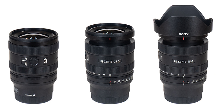 Sony FE 16-25mm F/2.8 G