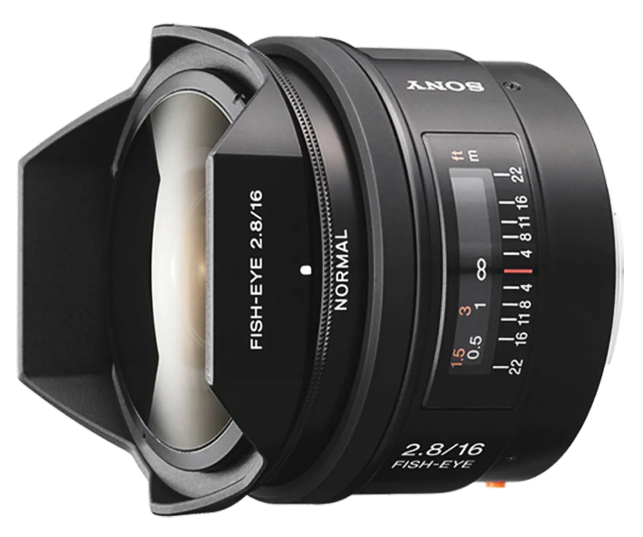 Sony Fisheye 16mm F/2.8