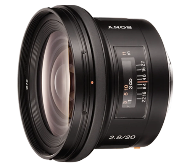 Sony 20mm F/2.8