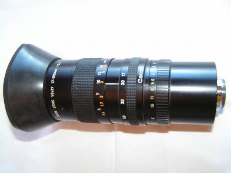 Canon 17-102mm F/2 TV Zoom V6x17