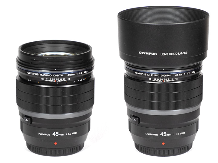 Olympus M.Zuiko 45mm F/1.2 PRO