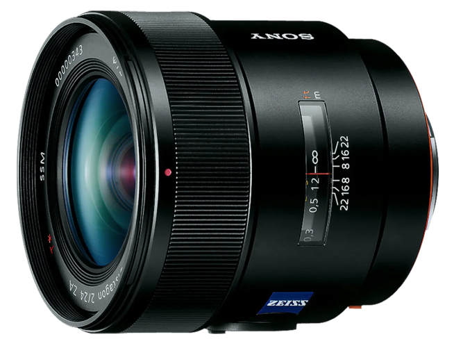 Sony Distagon T* ZA SSM 24mm F/2