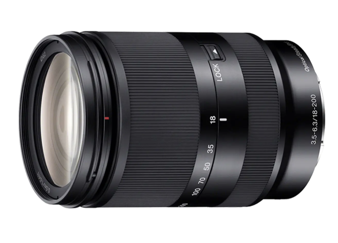 Sony E OSS LE 18-200mm F/3.5-6.3