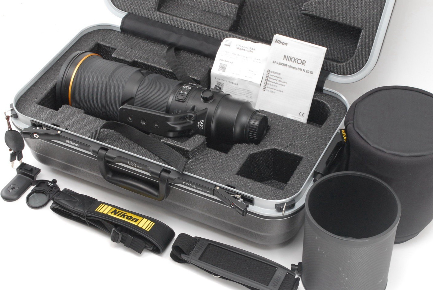 Nikon AF-S Nikkor 500mm F/4E FL ED VR