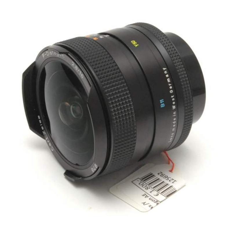Carl Zeiss Distagon-F Fisheye T* 16mm F/2.8 C/Y