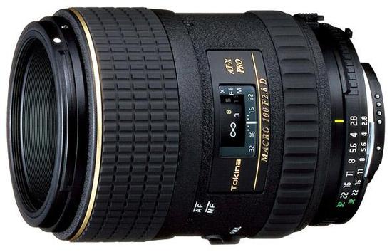 Tokina AT-X M100 PRO D AF 100mm F/2.8 Macro