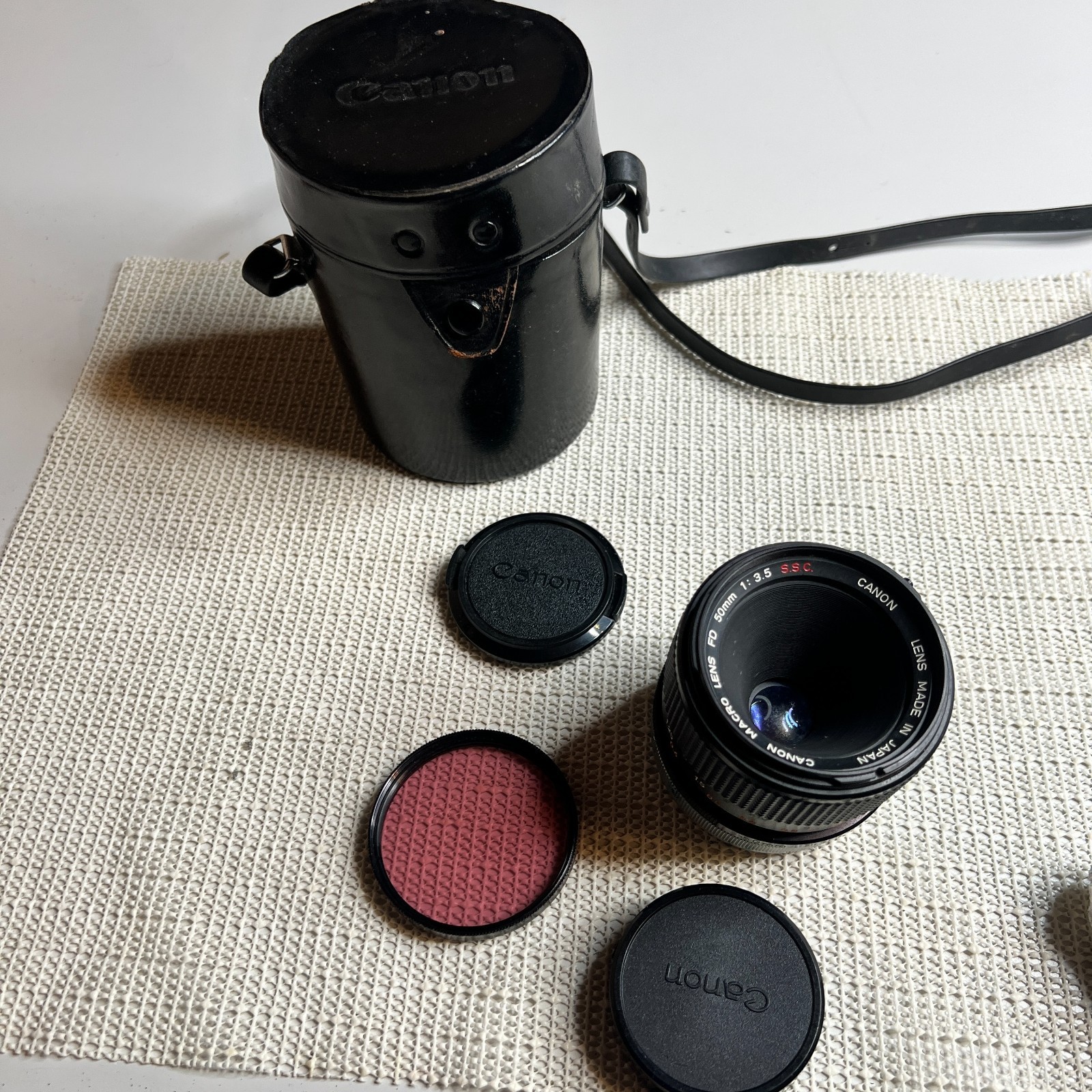 Canon FD 50mm F/3.5 S.S.C. Macro