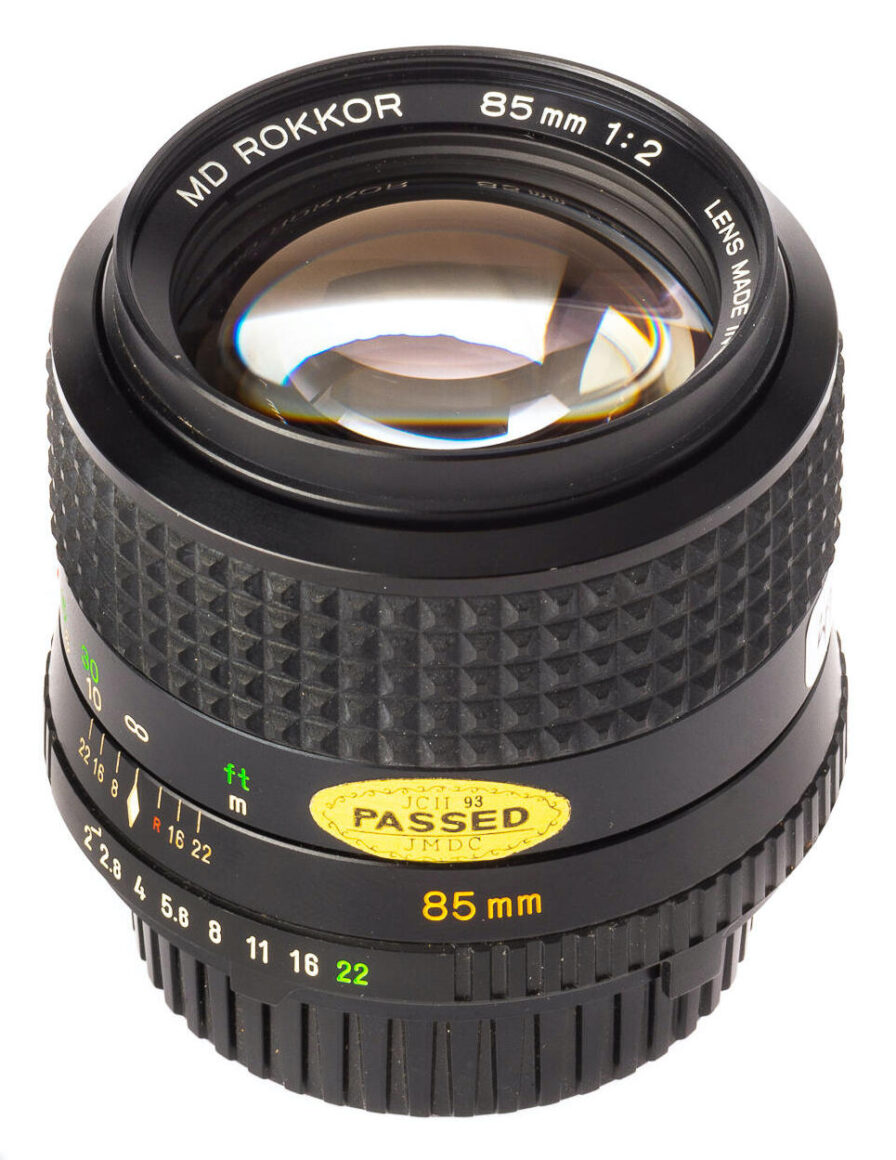 Minolta Rokkor 85mm F/2