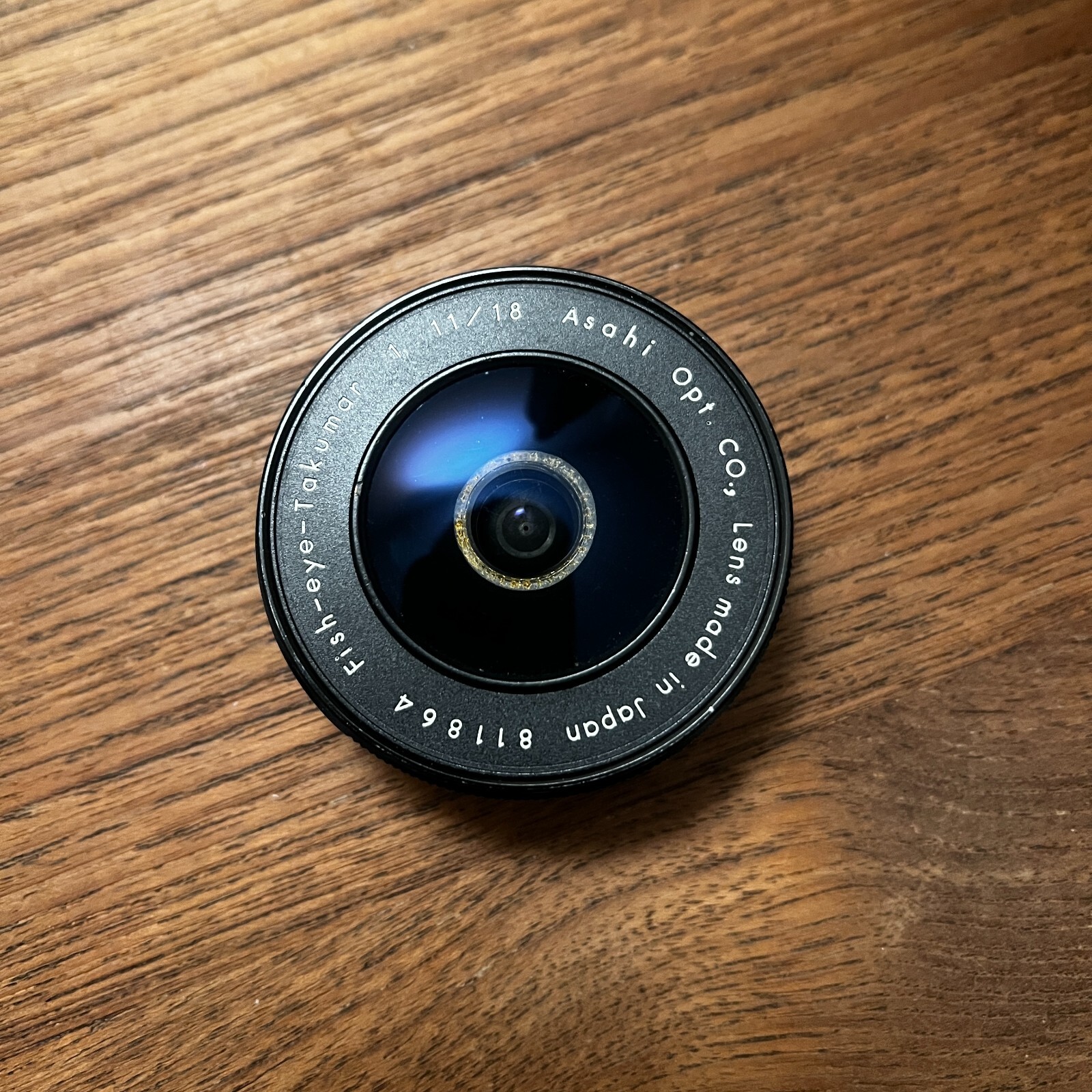 Asahi Fish-eye-TAKUMAR 18mm F/11