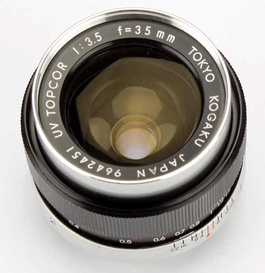 UV Topcor 35mm F/3.5
