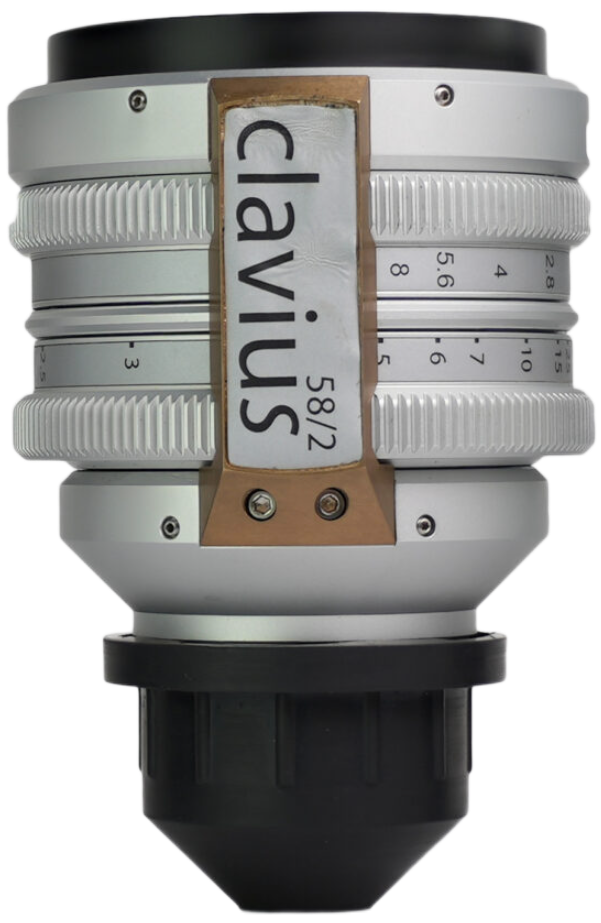 Richard Gale Optics Clavius 58mm F/2 T2.3