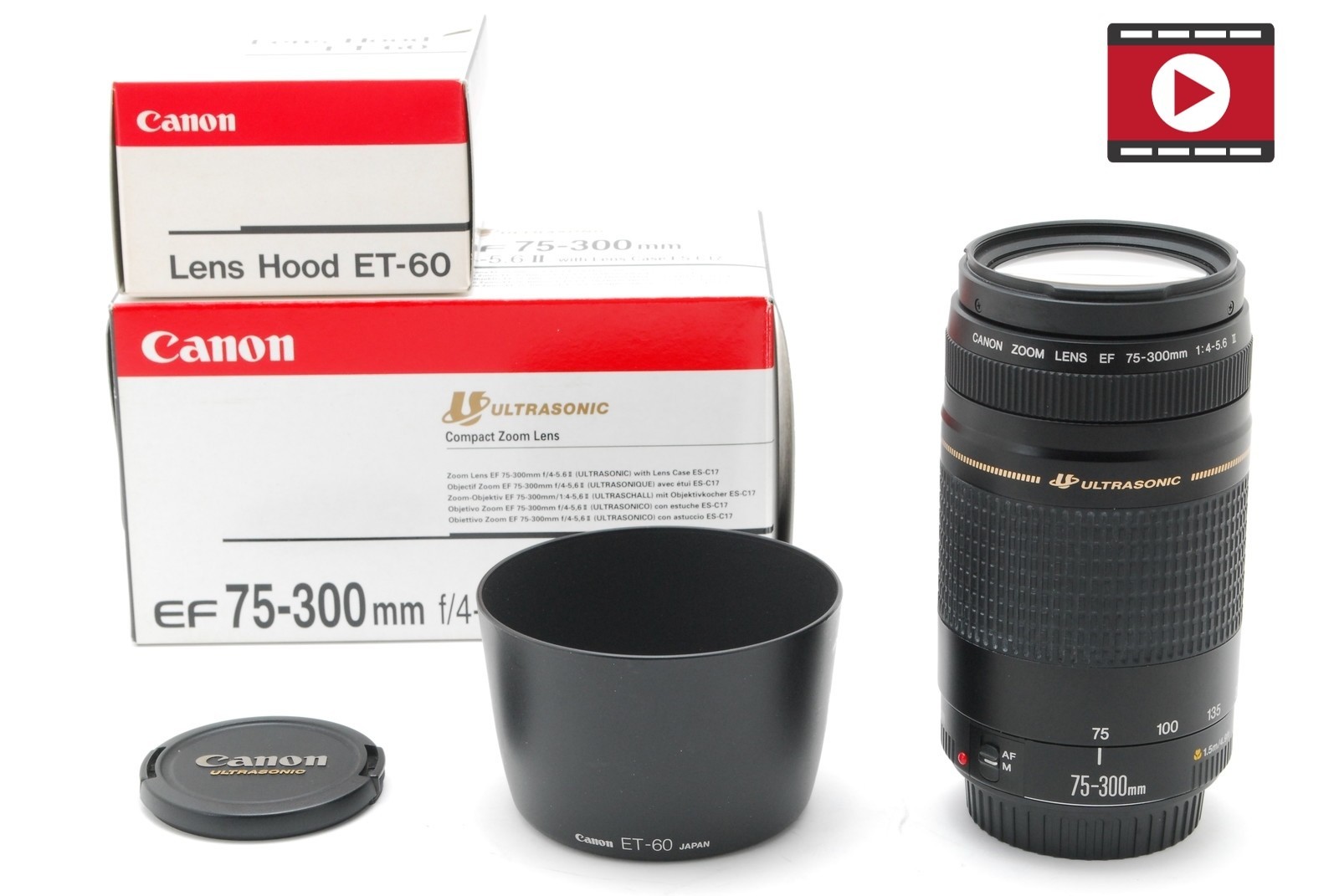 Canon EF 75-300mm F/4-5.6 II USM