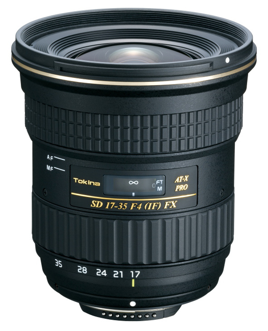 Tokina AT-X 17-35mm F/4 Pro FX
