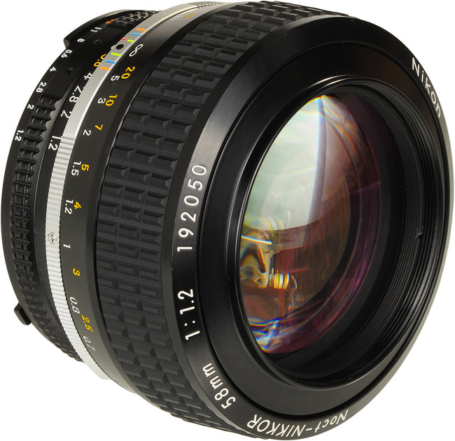 Nikon AI-S Noct-Nikkor 58mm F/1.2