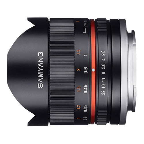 Samyang 8mm F/2.8 UMC Fisheye II