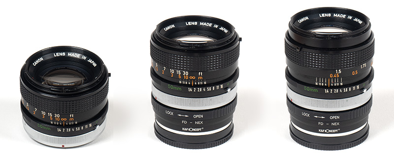 Canon FD 50mm F/1.4 S.S.C.