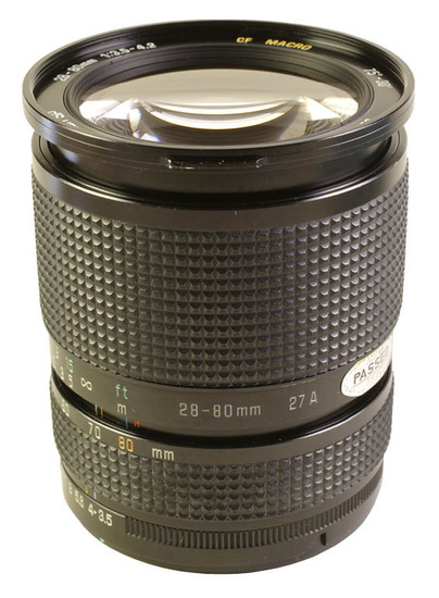 Tamron SP 28-80mm F/3.5-4.2 CF Macro BBAR MC Model 27A