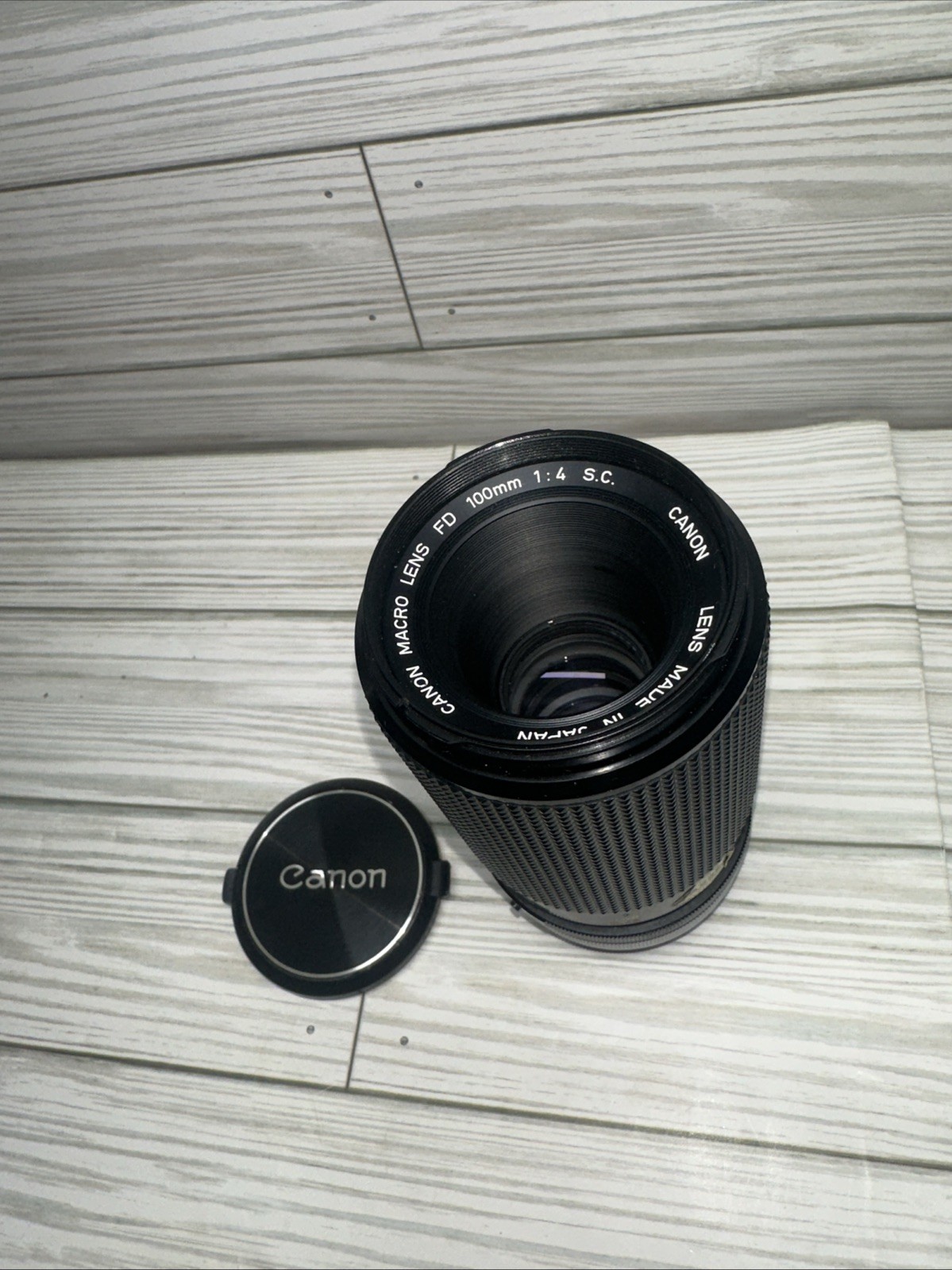 Canon FD 100mm F/4 S.C. Macro