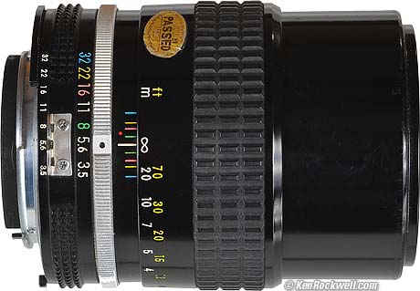 Nikon Nikkor 135mm F/3.5 Ai
