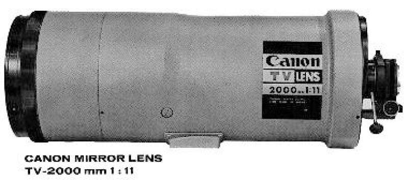 Canon TV 2000mm F/11