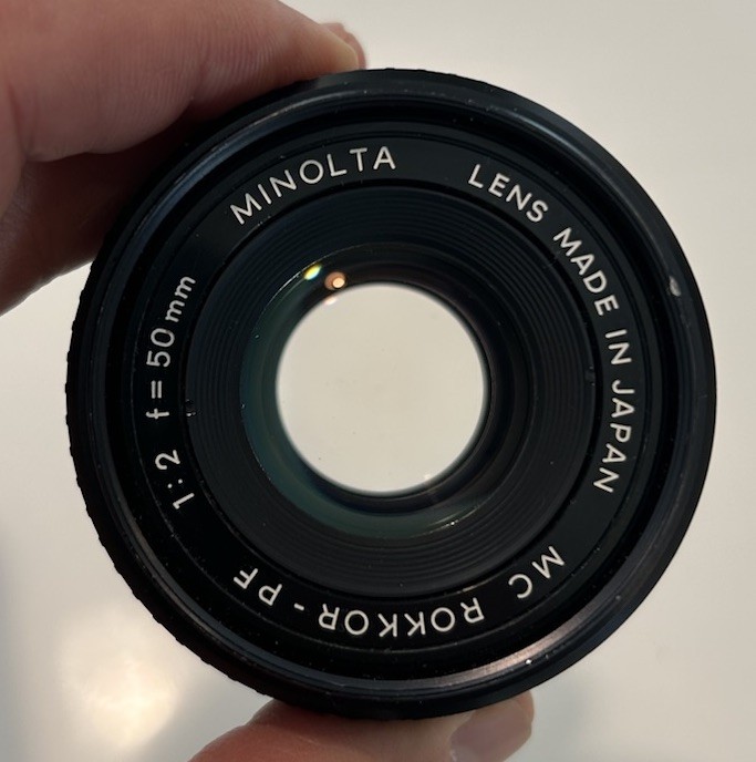Minolta MC Rokkor-PF 50mm F/2