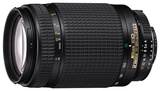 Nikon AF Nikkor 70-300mm F/4-5.6 D ED