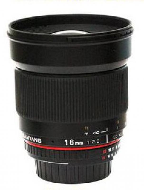 Samyang 16mm F/2 ED AS UMC CS