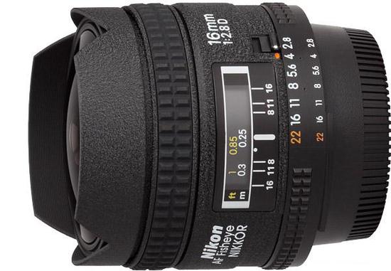 Nikon AF Fisheye Nikkor 16mm F/2.8 D