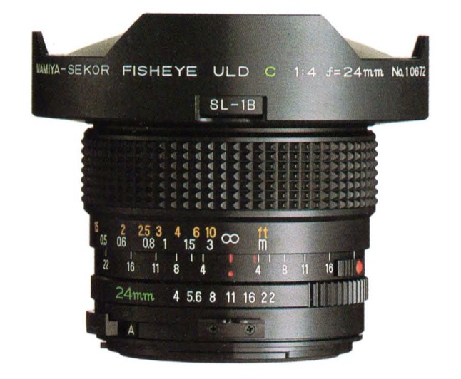 Mamiya-Sekor C ULD Fisheye 24mm F/4