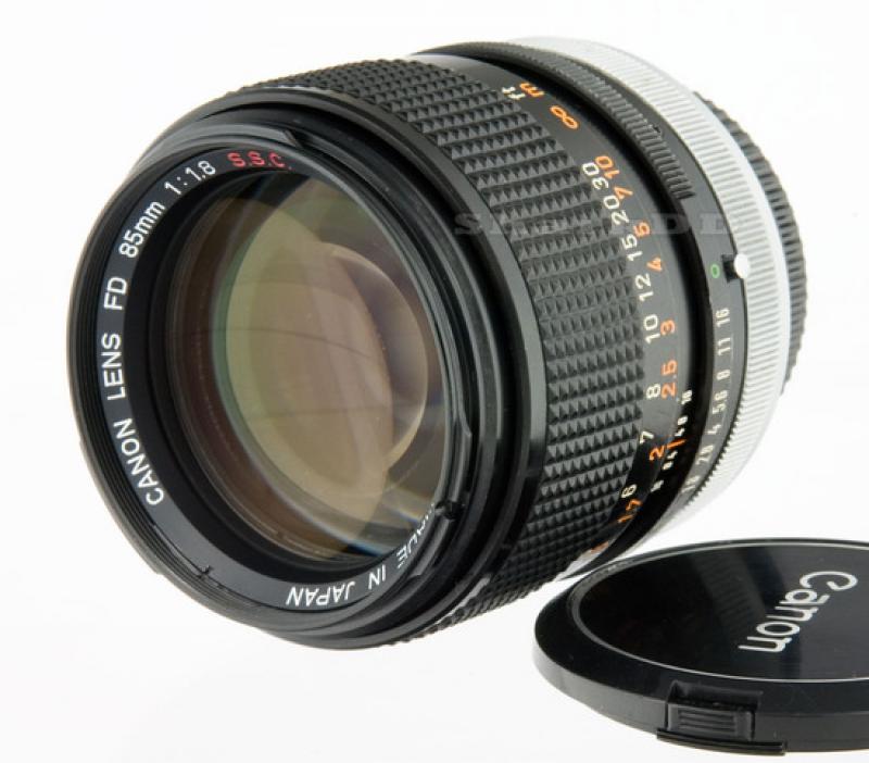 Canon FD 85mm F/1.8 S.S.C.
