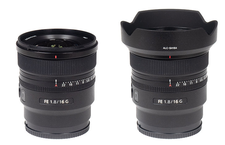 Sony FE 16mm F/1.8 G