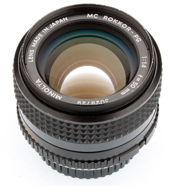Minolta MC Rokkor-PG 50mm F/1.4