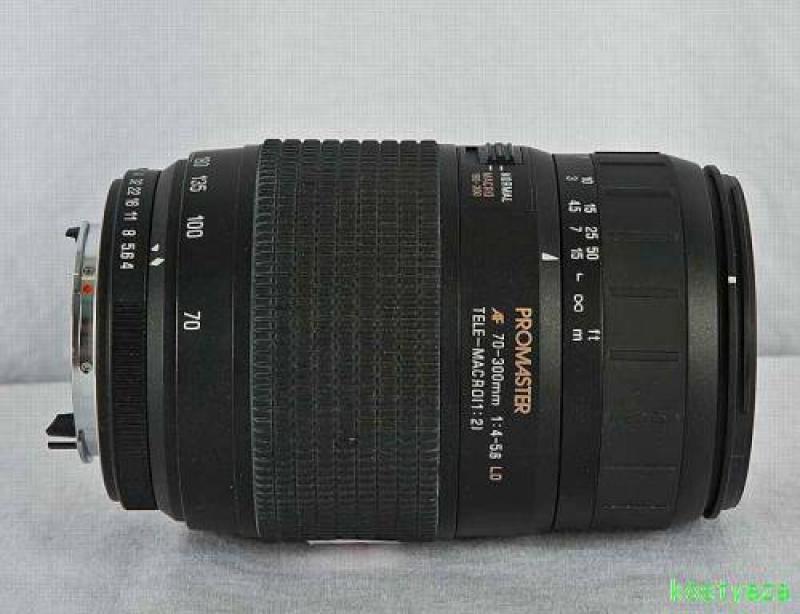 Promaster AF 70-300mm F/4-5.6 LD Tele-Macro