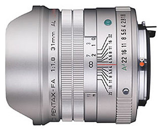 Pentax SMC FA 31mm F/1.8 AL ED Limited