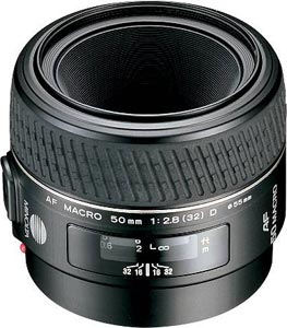Minolta AF 50mm F/2.8 Macro D