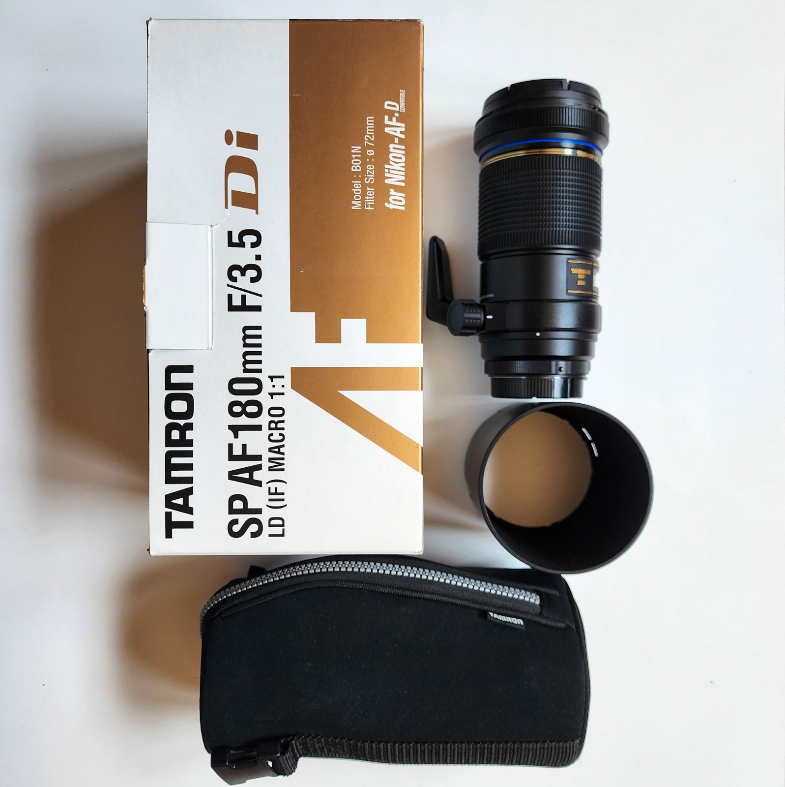 Tamron SP AF 180mm F/3.5 Di LD Macro B01