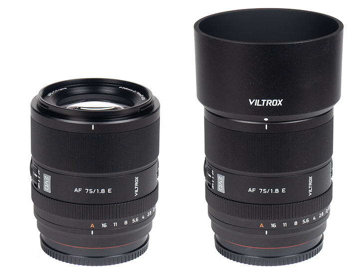 Viltrox AF 75mm F/1.8 EVO E APS-C