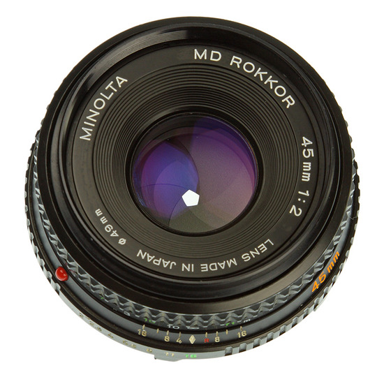 Minolta MD Rokkor 45mm F/2