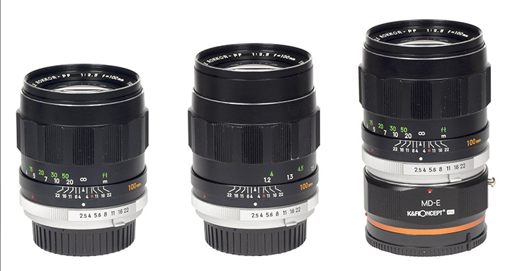 Minolta MC Rokkor-PF 100mm F/2.5