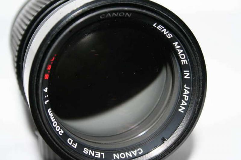 Canon FD 200mm F/4 S.S.C.