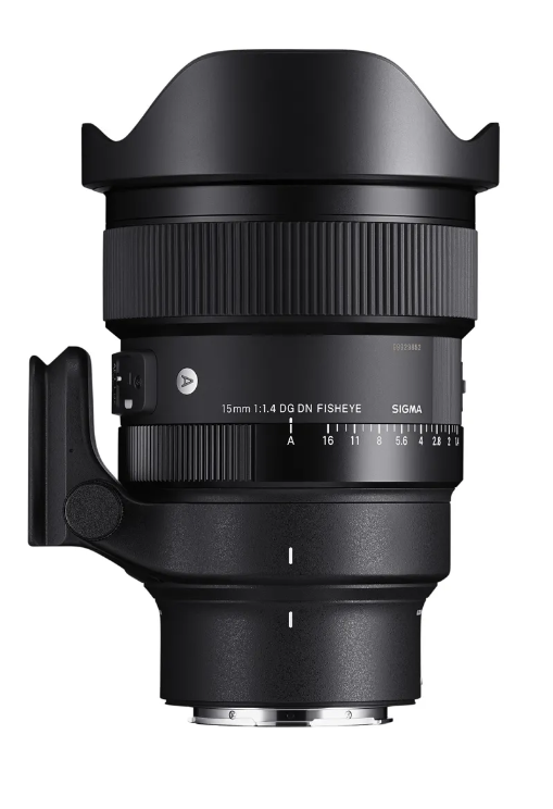 Sigma ART DG DN Diagonal Fisheye 15mm F/1.4