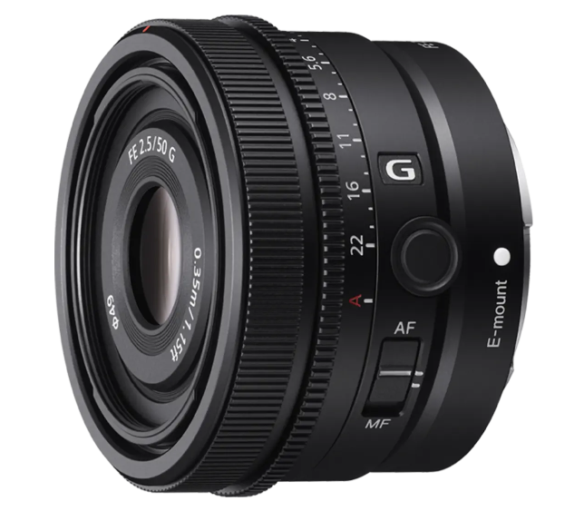 Sony FE G 50mm F/2.5