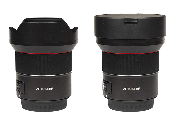 Samyang / Rokinon AF 14mm F/2.8 RF