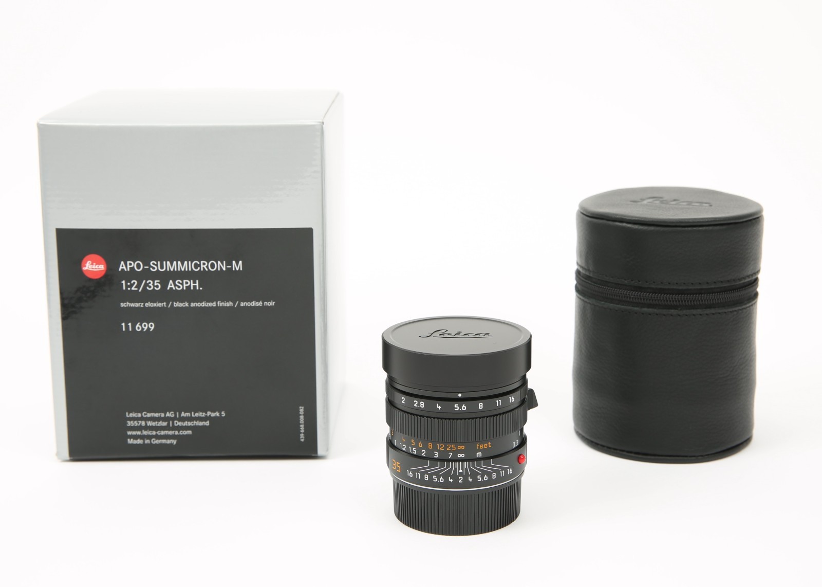 Leica Summicron-M 35mm F/2 ASPH. Black