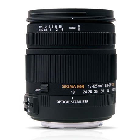 Sigma 18-125mm F/3.8-5.6 DC OS HSM